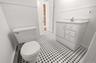 Second floor bathroom