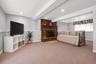 Virtually Staged Finished Basement