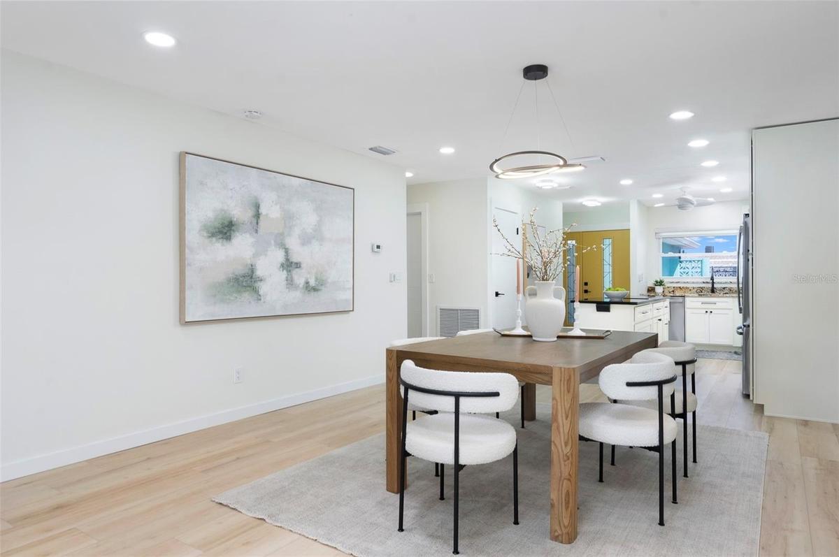 Great Dining area, Kitchen  view