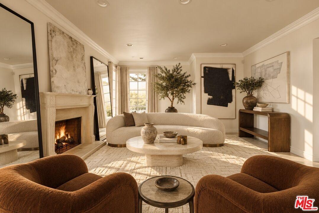 fireplace digitally rendered