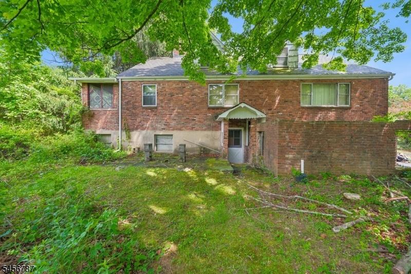 Rear of house