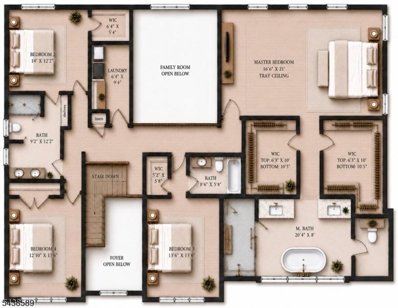 Floor plan 2nd floor