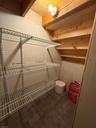 Basement closet