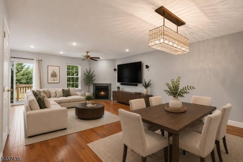 Living room & Dining Room