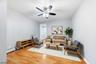 staged livingroom