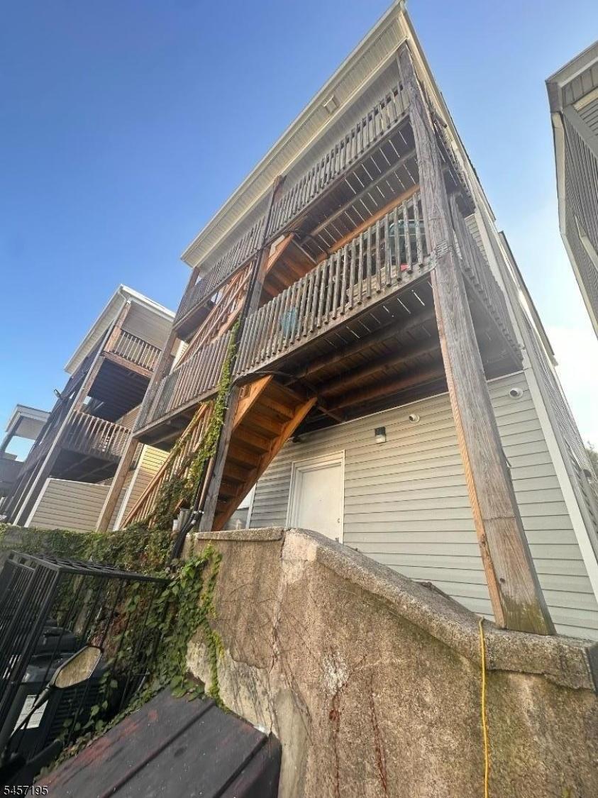 Backyard stairs