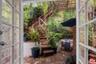 Stairs in Lush Landscape Lead