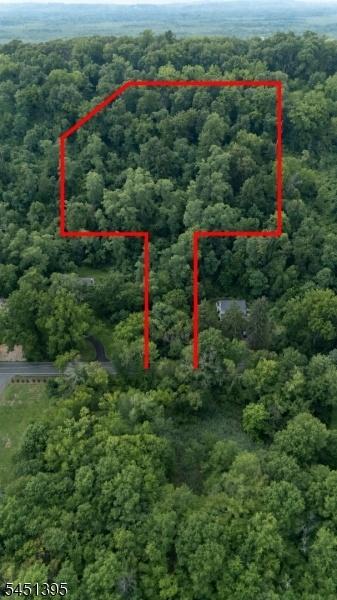 Aerial View with Lot Lines