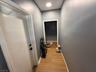 separate hallway to basement