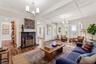 living room virtually staged