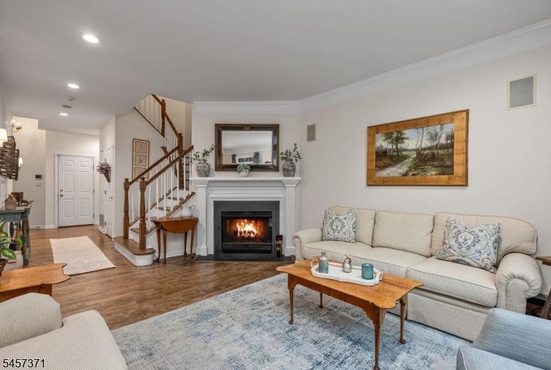 Living room to foyer