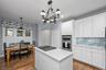 Kitchen to dining area