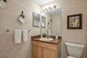 lower level half bath