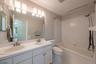 Hallway Bathroom.