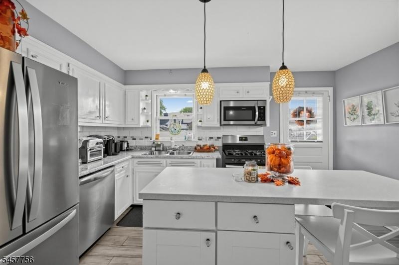 Kitchen front view