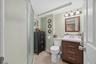 Lower bathroom view