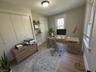 Virtually staged home office
