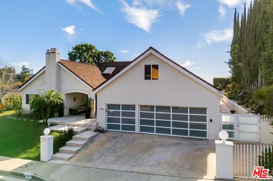 Single Level  Home with 3 car