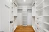 Primary walk in closet