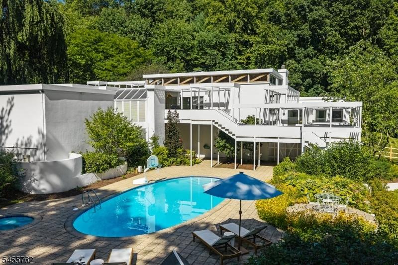 Rear View with Pool and Patio