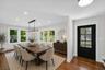 staged dining room