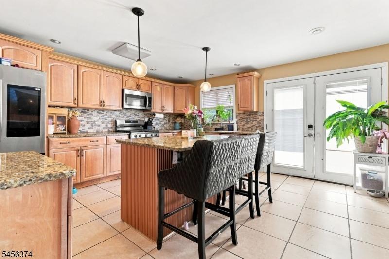 Kitchen and Center Island