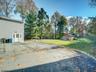 back of driveway/yard