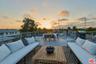Roof Top Deck at Sunset