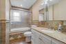 Hallway bathroom