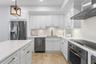 High end stainless steel appliances