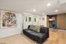 Recreation room in basement