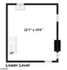 Floor Plan - Lower Level
