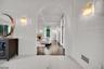 Archway into Piano Room