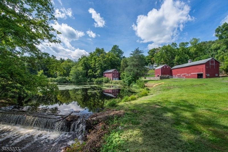 Pond w/waterfall