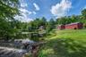 Pond w/waterfall