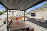 outdoor kitchen