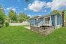 Large yard | built-in fire pit