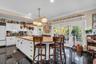 French doors open to deck