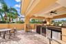 Grill Area By the Pool