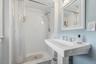 Bathroom accessible from bonus room
