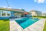 Back of home lanai/pool