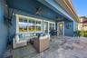 Lanai with stone paver pool deck