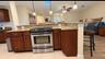 kitchen island with range