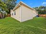 back and side yard