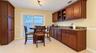 dining area with built in bar area