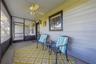 Ranch house front patio