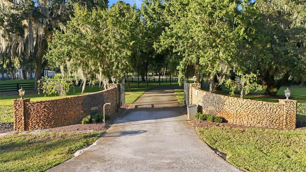 gated entry