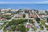 Blocks from the Atlantic, arrow marks the property