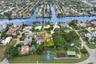 One of the largest parcels on the island, outlined, steps from the Intracoastal