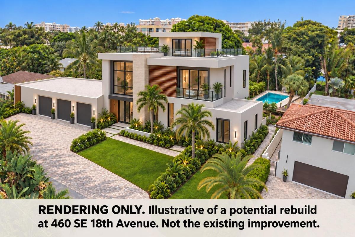 Rendering only—illustrative concept for a potential new residence. Not existing improvements or approved construction plans.